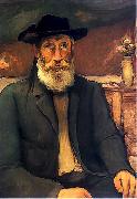 Self-portrait in Bretonian hat